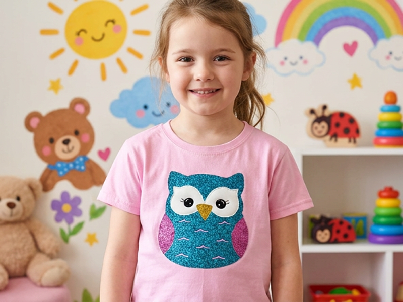 kleine Eule - doodle Stickdatei